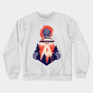 Forest - Alien Abduction Crewneck Sweatshirt